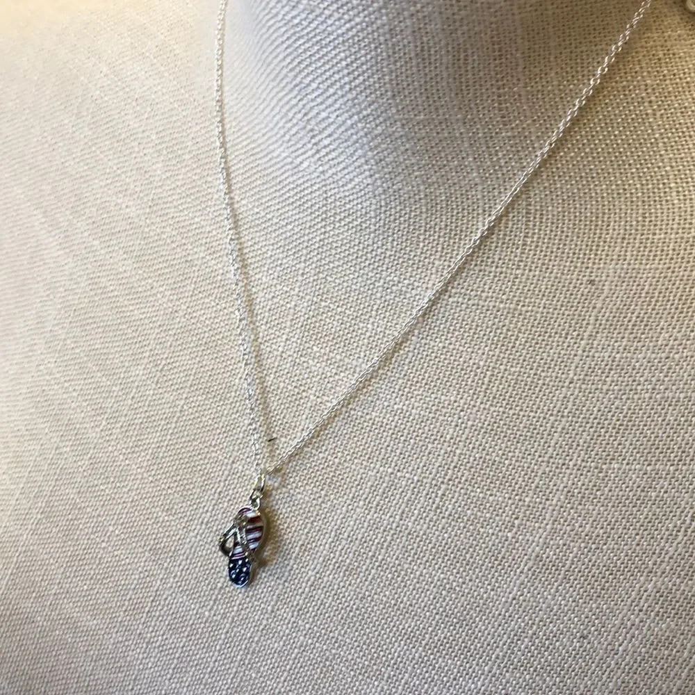 New Flip Flop‎ USA Charmed Necklace - Picture 6 of 10